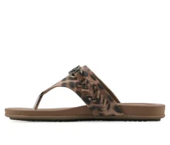 Women's White Mountain Aladdin Flip-Flops