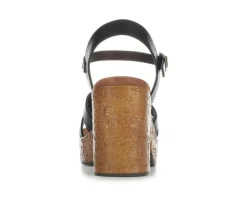 Women's White Mountain Barista Platform Sandals