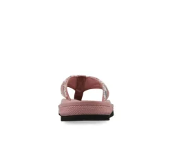 Women's White Mountain Bays Flip-Flops