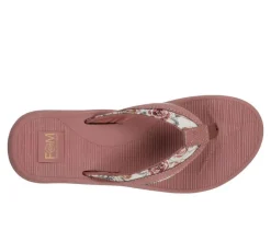 Women's White Mountain Bays Flip-Flops