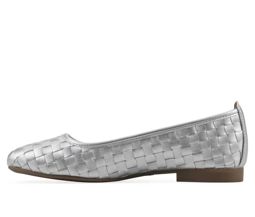 Women's White Mountain Boccie Flats