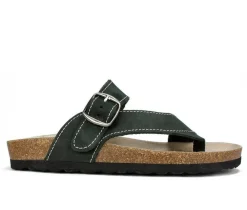 Women's White Mountain Carly Footbed Sandals