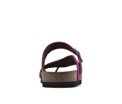 Women's White Mountain Carly Footbed Sandals