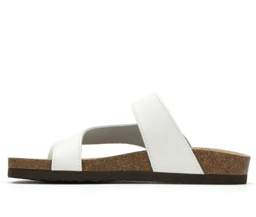 Women's White Mountain Carly Footbed Sandals