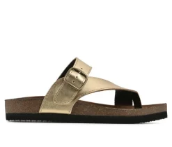 Women's White Mountain Carly Footbed Sandals
