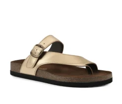 Women's White Mountain Carly Footbed Sandals
