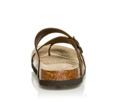 Women's White Mountain Carly Footbed Sandals