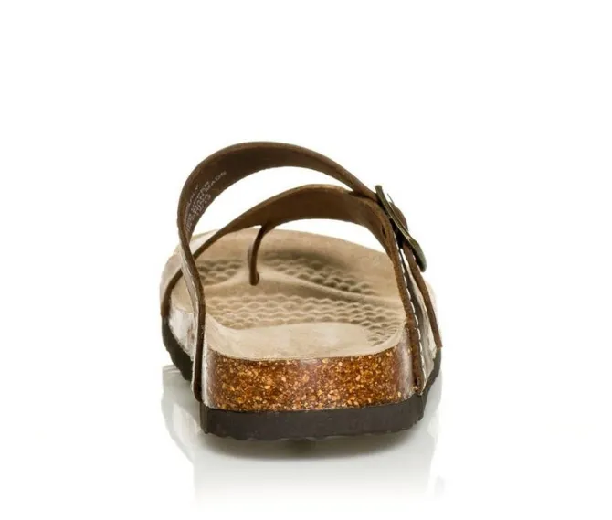 Women's White Mountain Carly Footbed Sandals