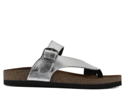 Women's White Mountain Carly Footbed Sandals