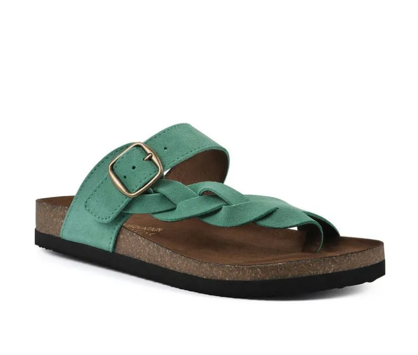 Women's White Mountain Crawford Footbed Sandals