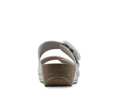 Women's White Mountain Fearful Footbed Sandals