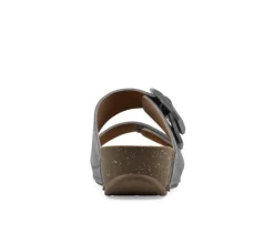 Women's White Mountain Fearful Footbed Sandals