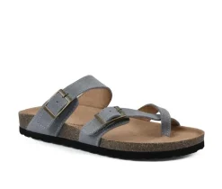 Women's White Mountain Gracie Footbed Sandals