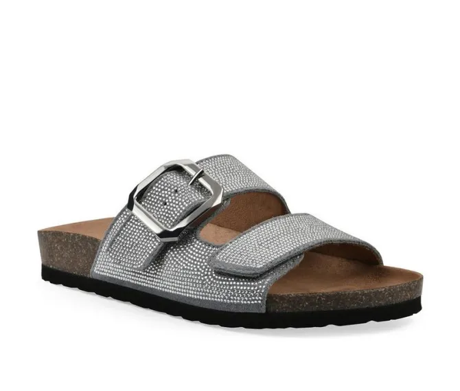 Women's White Mountain Granitas Footbed Sandals
