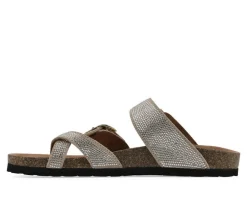 Women's White Mountain Grays Footbed Sandals