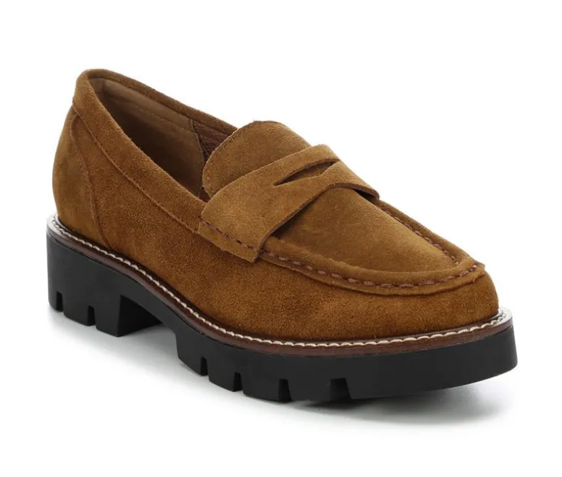 Women's White Mountain Gunner Chunky Loafers