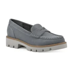 Women's White Mountain Gunner Chunky Loafers