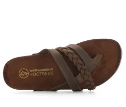 Women's White Mountain Halogen Footbed Sandals