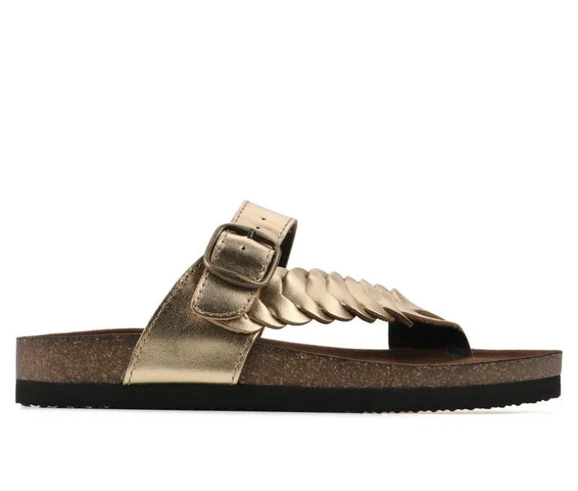 Women's White Mountain Happier Footbed Sandals