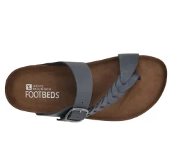 Women's White Mountain Happier Footbed Sandals