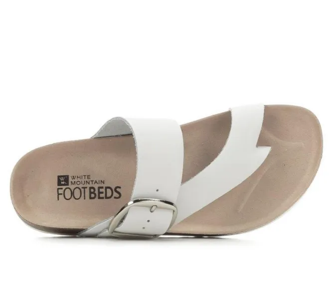 Women's White Mountain Harley Footbed Sandals