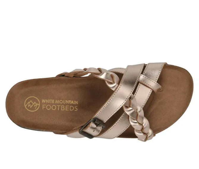 Women's White Mountain Harrington Footbed Sandals
