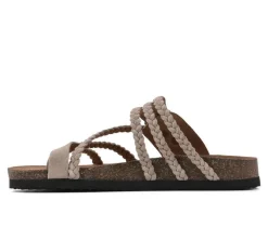 Women's White Mountain Hayleigh Footbed Sandals