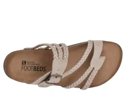 Women's White Mountain Hayleigh Footbed Sandals