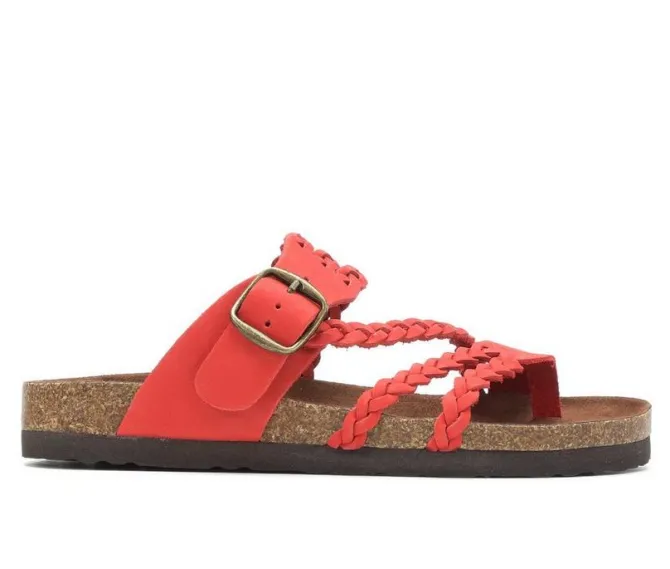 Women's White Mountain Hayleigh Footbed Sandals