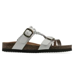 Women's White Mountain Haziest Footbed Sandals