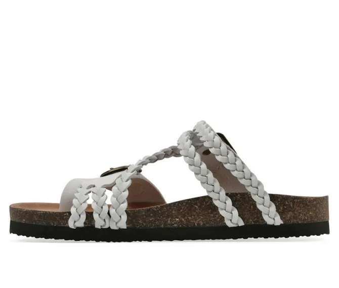Women's White Mountain Haziest Footbed Sandals