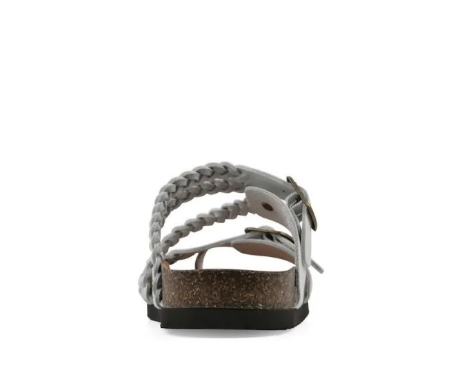 Women's White Mountain Haziest Footbed Sandals