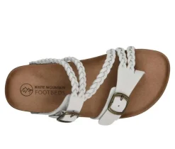 Women's White Mountain Haziest Footbed Sandals