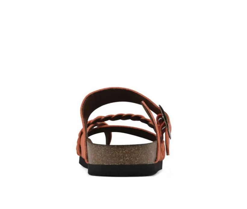 Women's White Mountain Hazy Footbed Sandals