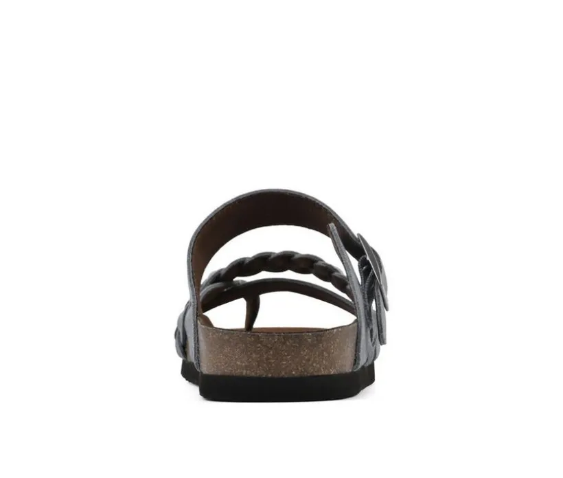Women's White Mountain Hazy Footbed Sandals