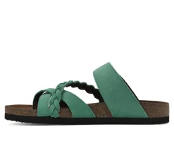 Women's White Mountain Hazy Footbed Sandals