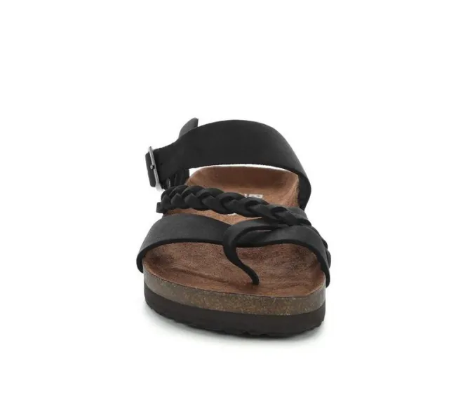 Women's White Mountain Hazy Footbed Sandals