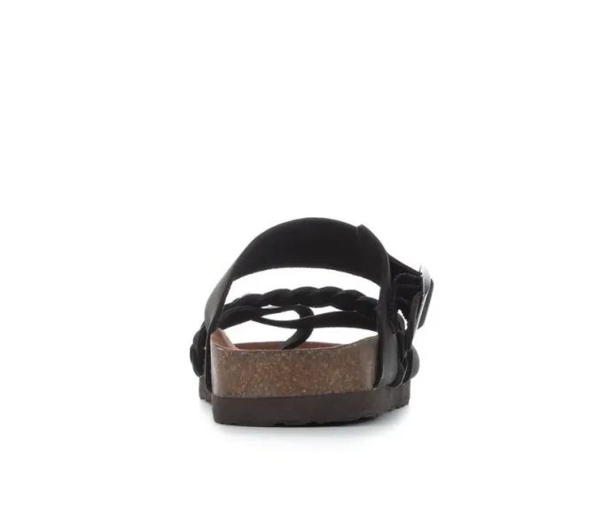 Women's White Mountain Hazy Footbed Sandals