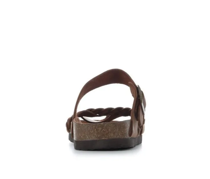 Women's White Mountain Hazy Footbed Sandals