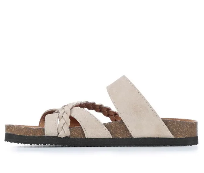 Women's White Mountain Hazy Footbed Sandals