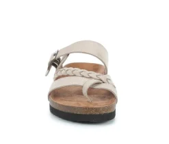 Women's White Mountain Hazy Footbed Sandals