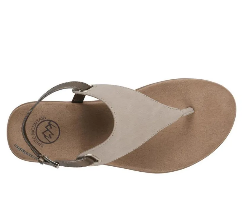 Women's White Mountain Lifted Sandals