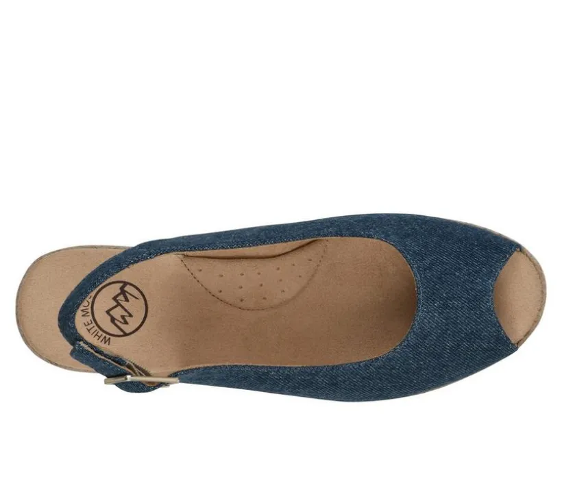 Women's White Mountain Maize Wedges