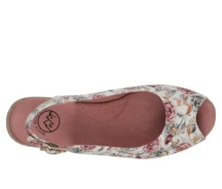 Women's White Mountain Maize Wedges