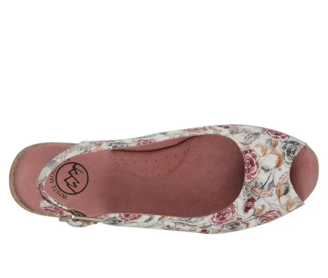 Women's White Mountain Maize Wedges