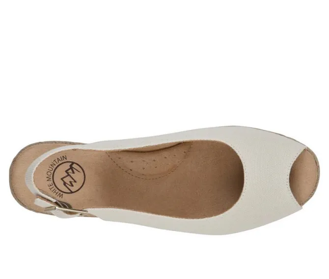 Women's White Mountain Maize Wedges
