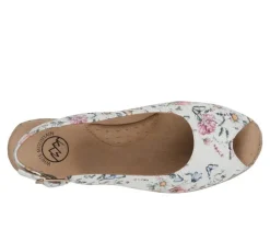 Women's White Mountain Maize Wedges