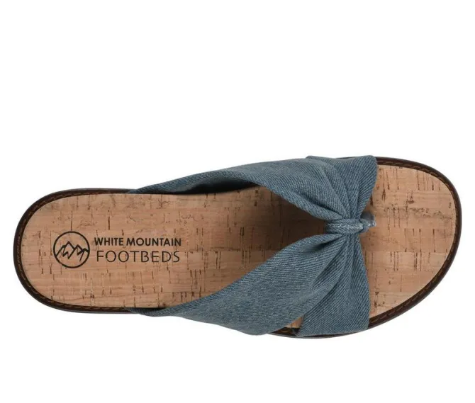 Women's White Mountain Malanga Footbed Sandals
