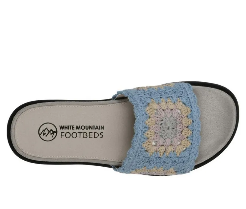 Women's White Mountain Maxim Footbed Sandals