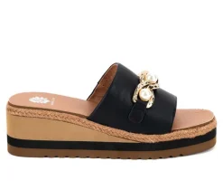 Women's Yellow Box Adelfia Wedge Sandals